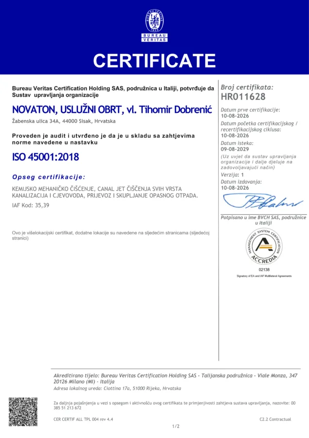 NOVATON, TIHOMIR DOBRENIC HR011628 V 1 BVR ACCREDIA HRV FINAL